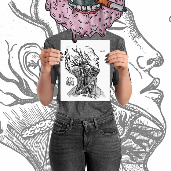 Image of OUCH 8x10 PRINT