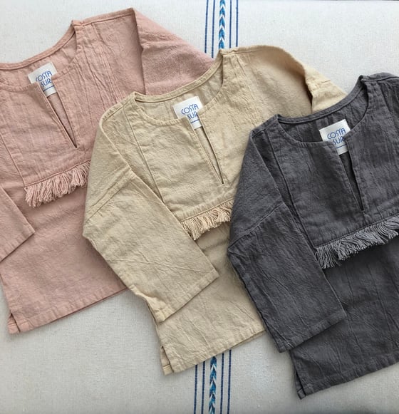 Image of COSTA SUR- Kids Fringe Tunic