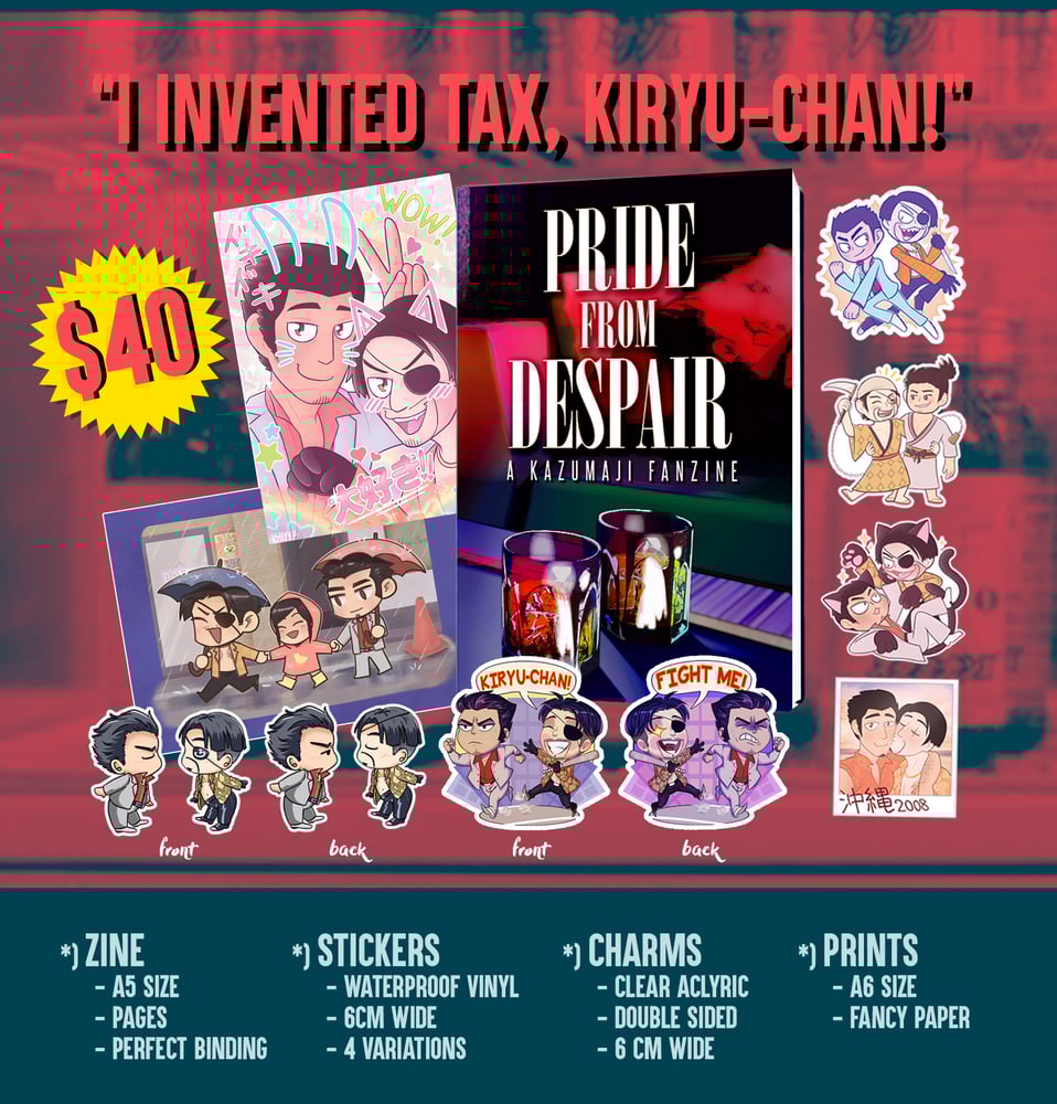 Image of "I INVENTED tax, Kiryu-chan!"