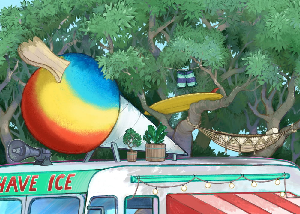 Image of Shave Ice Treetruck