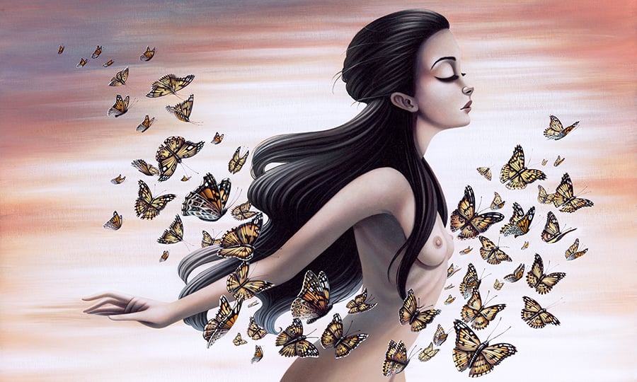 Image of "Migrate", Limited Edition Giclee Print