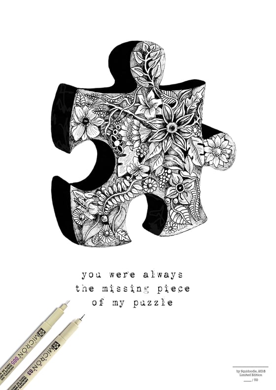 Image of You were always the missing piece of my puzzle