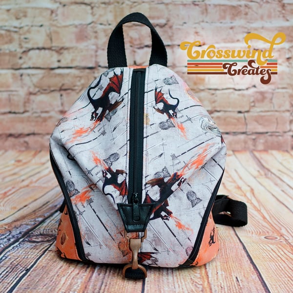 Image of Fire Dragon Mini-Backpack