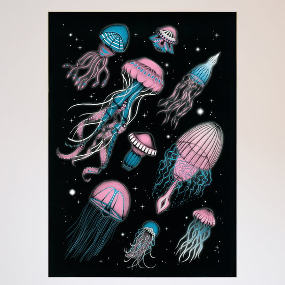 Image of JELLYVISIONS A2 LIMITED EDITION PRINT