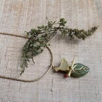 Image 3 of Chickadee Necklace (Silver or Gold)