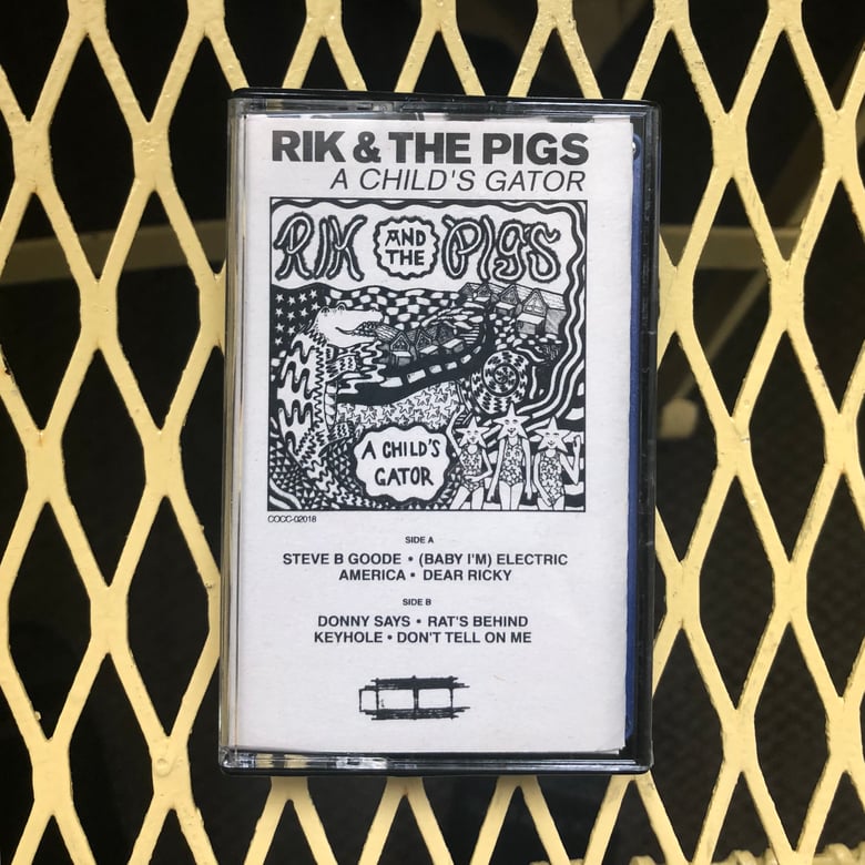 Image of Rik & The Pigs "A Child's Gator" CS
