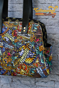 Image 3 of House Badges Vintage Style Bag