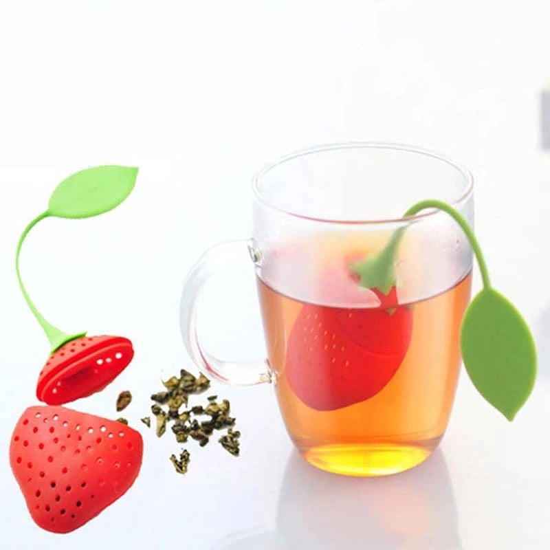 Image of Strawberry 🍓 tea strainer 