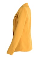 Image of Casual Button Up Blazer- Mustard