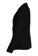 Image of Casual Button Up Blazer-Black