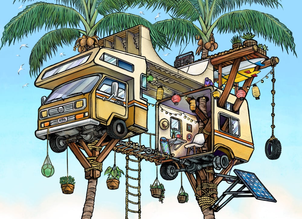 Image of Vanagon Treehouse