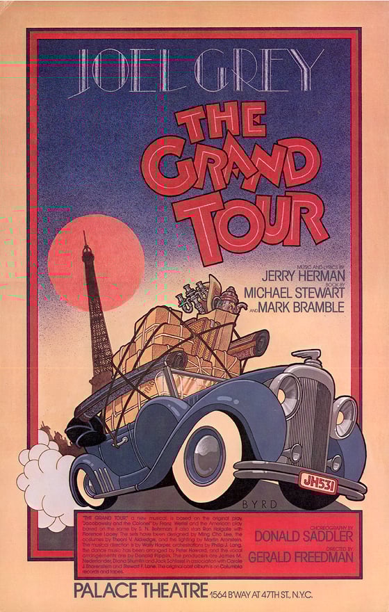 Image of "THE GRAND TOUR" JOEL GRAY - 1977