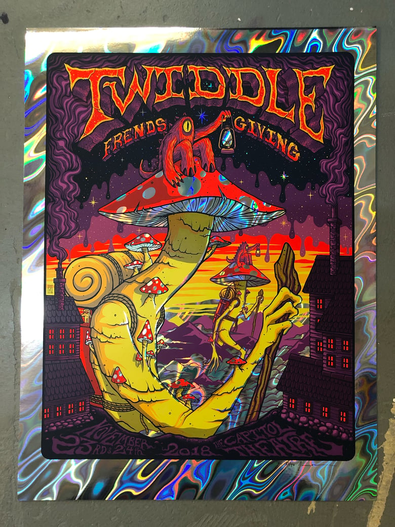 Image of Twiddle - November 23-24 2018 - The Capitol Theatre - Lava Foil Edition