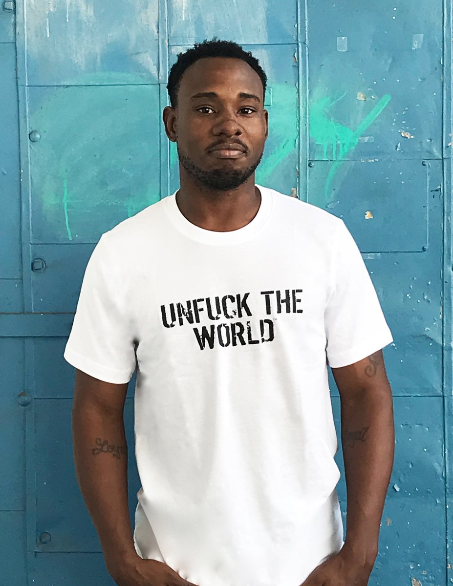 unfuck the world shirt