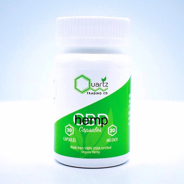 Image of Pure Hemp Capsules | by Quartz