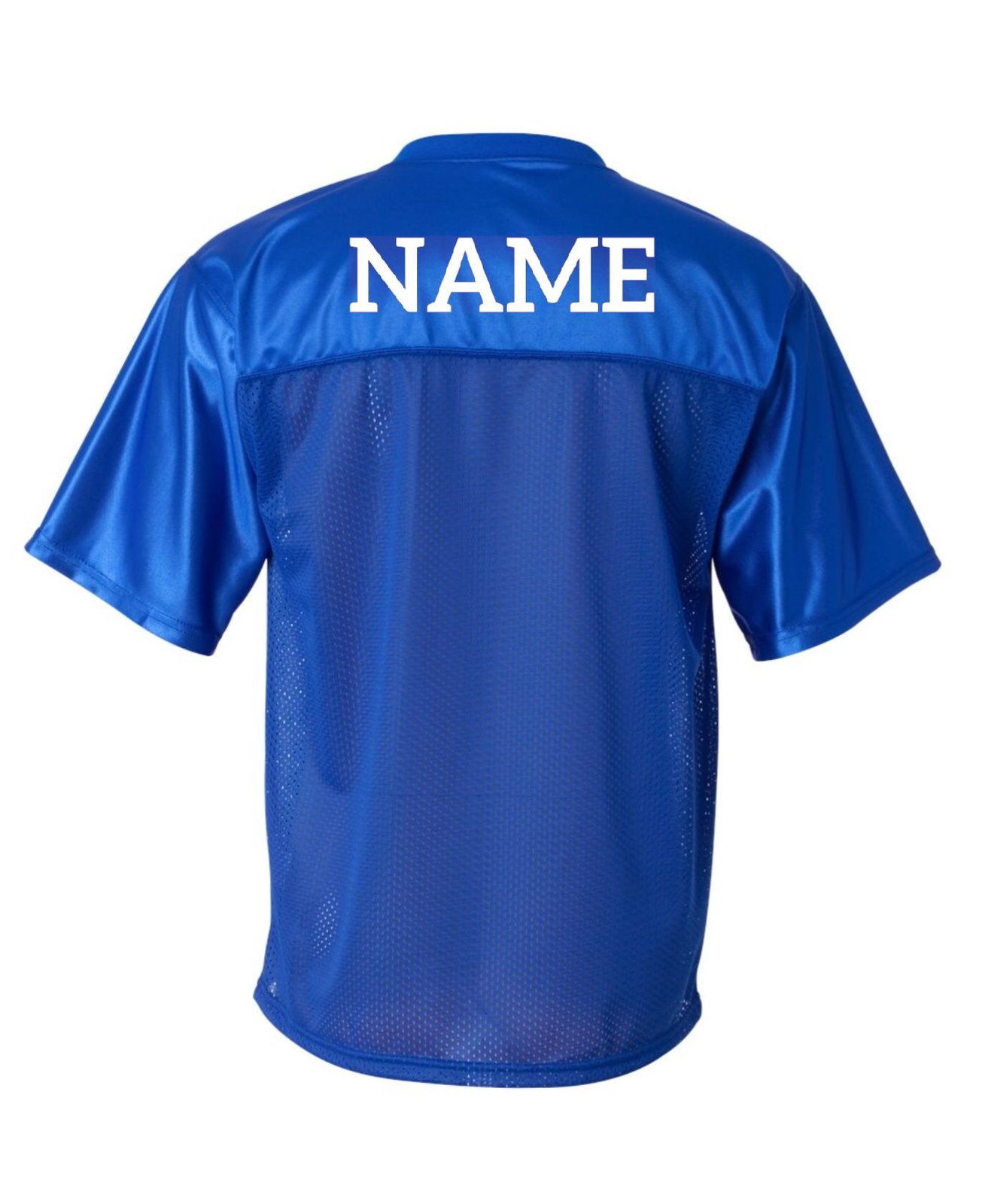 put name on back of jersey
