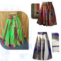 Image 4 of Dashiki Maxi Skirt with scarf 