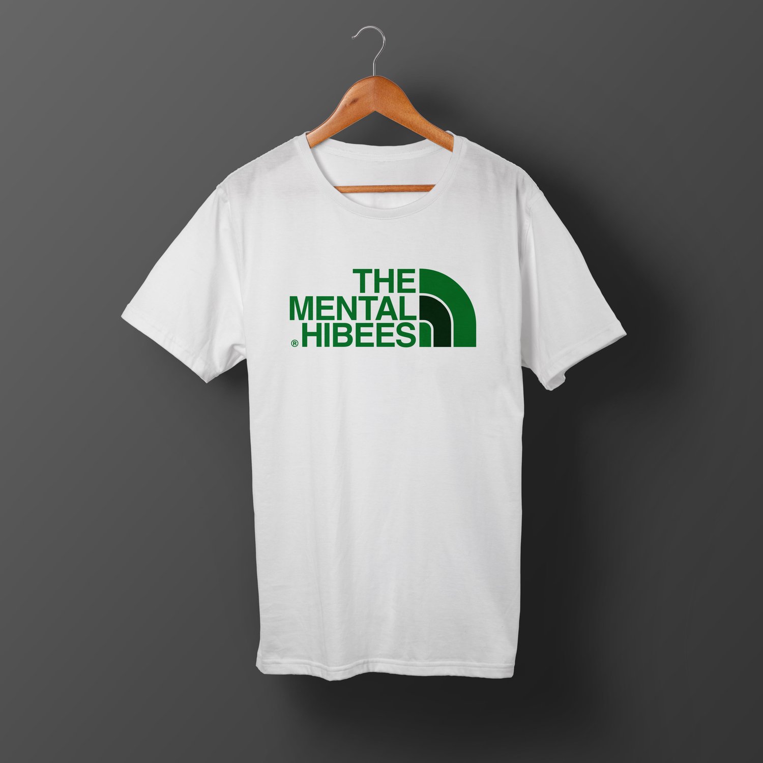 Image of X016 The Mental Hibees - Big Logo White