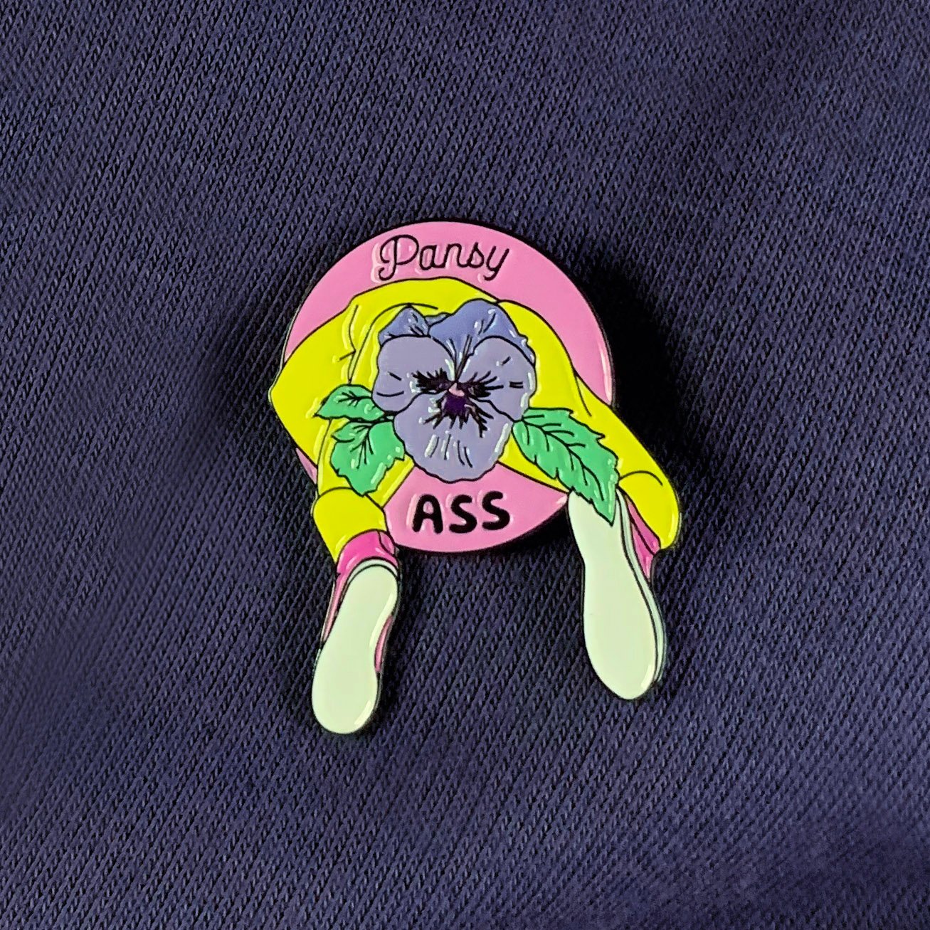 Image of Pin - Pansy Ass