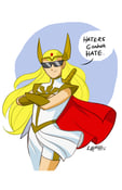 Image of She-Ra 'Haters Gonna Hate' Print