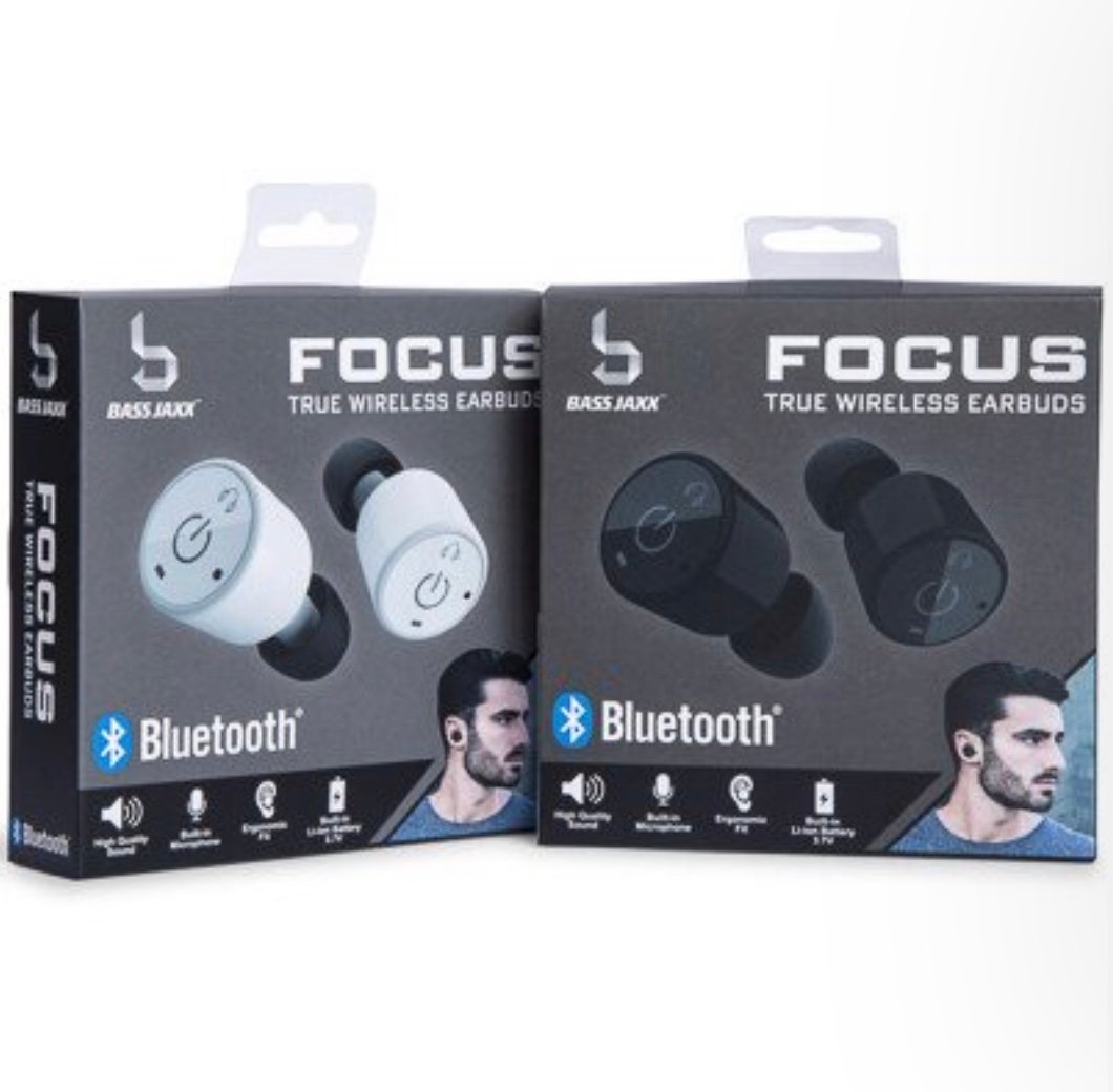 Image of Bluetooth Focus True Wireless Earbuds 