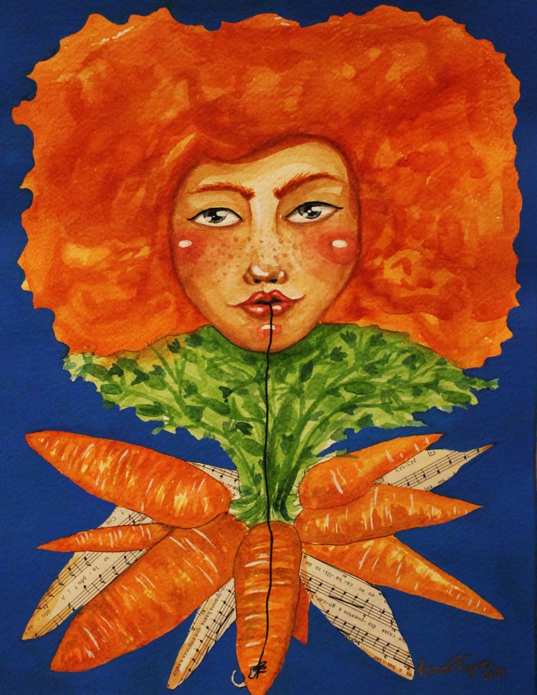Image of Mujer zanahoria