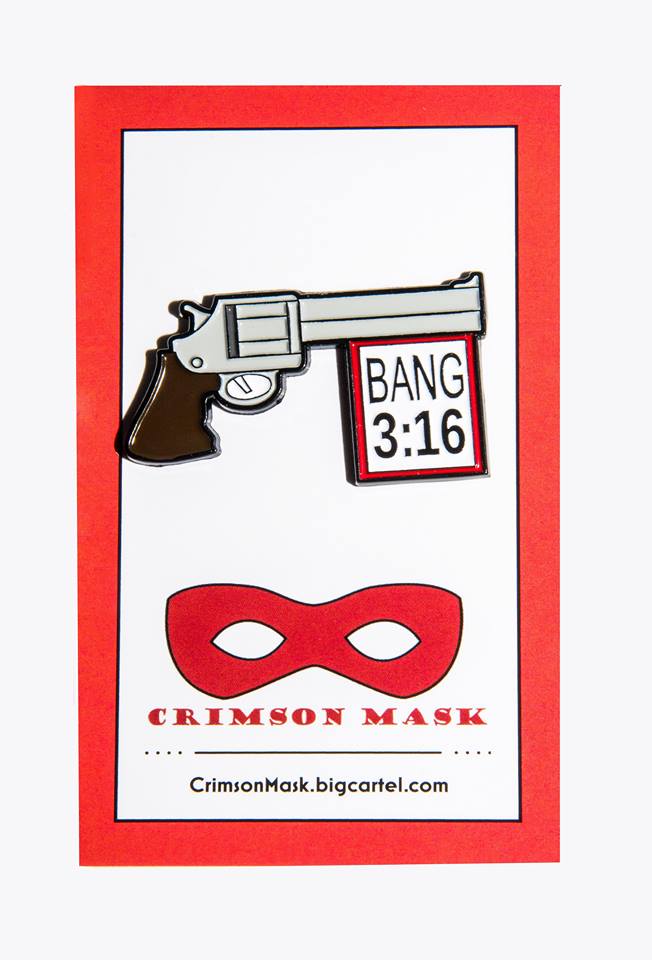 Image of Bang 3:16 Lapel Pin