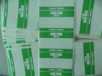 Image 5 of Custom "Hello,My Name Is" Blank Eggshell Sticker With or without your logo