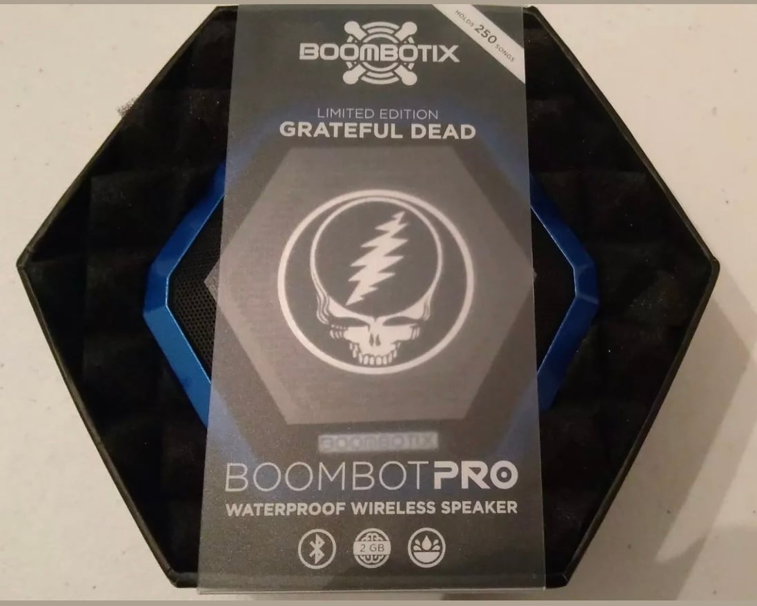 The Grateful Dead Boombot PRO Bluetooth Speaker )