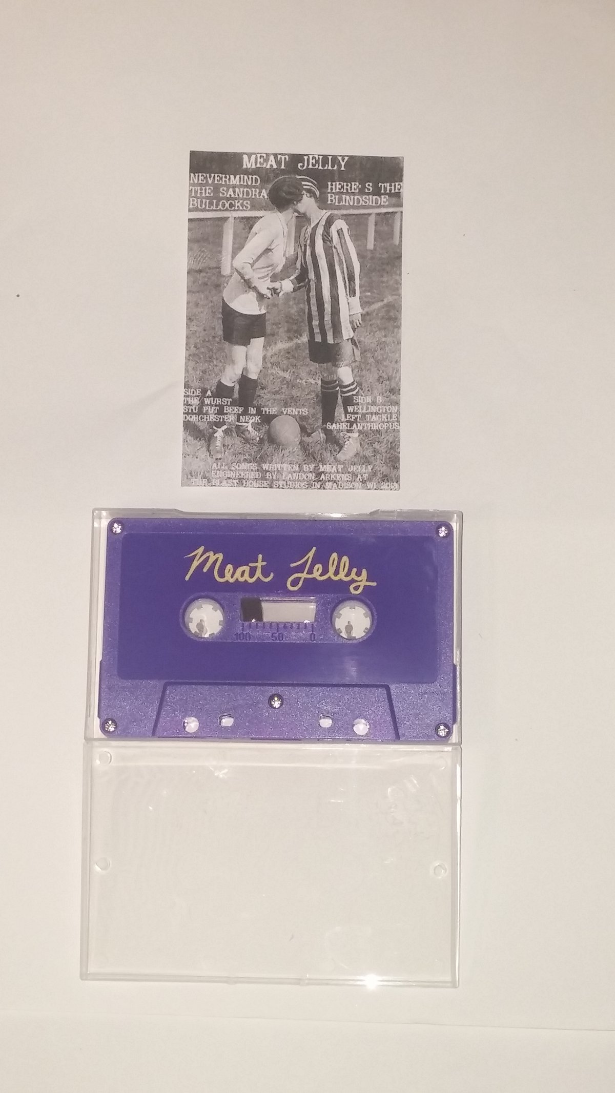 Image of Nevermind The Sandra Bullocks, Here's The Blindside (Limited Cassette)