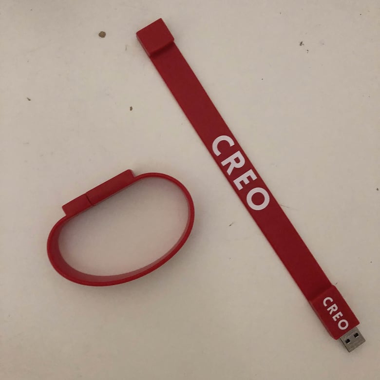 Image of CREO - In The Red EP (Wristband)