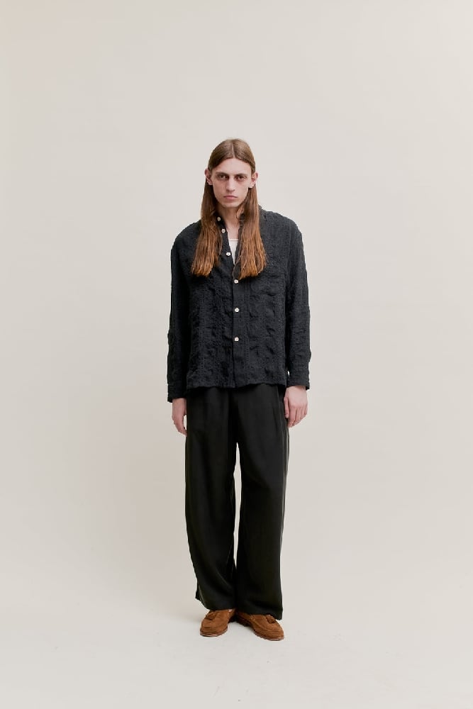 Image of A KIND OF GUISE GUSTO SHIRT FADED BLACK SERCHECK