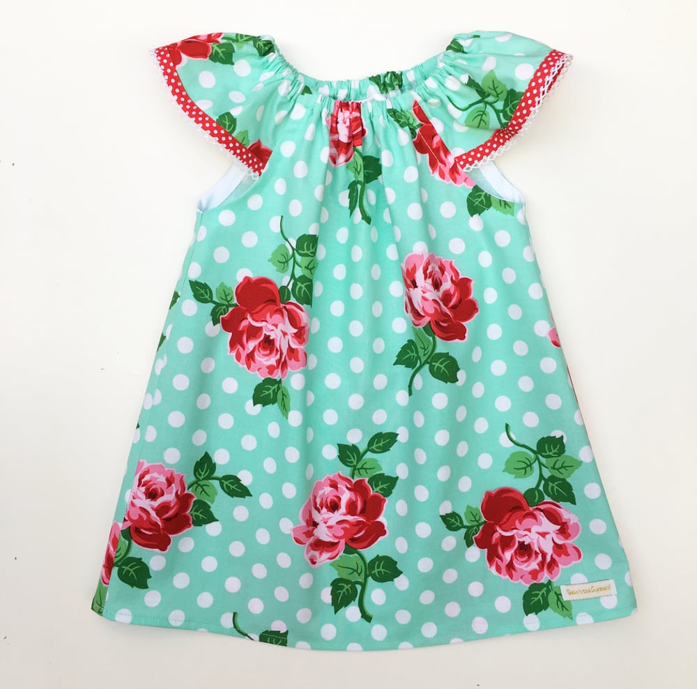 Image of Mint Floral dress