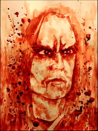 Euronymous blood paiting (original)