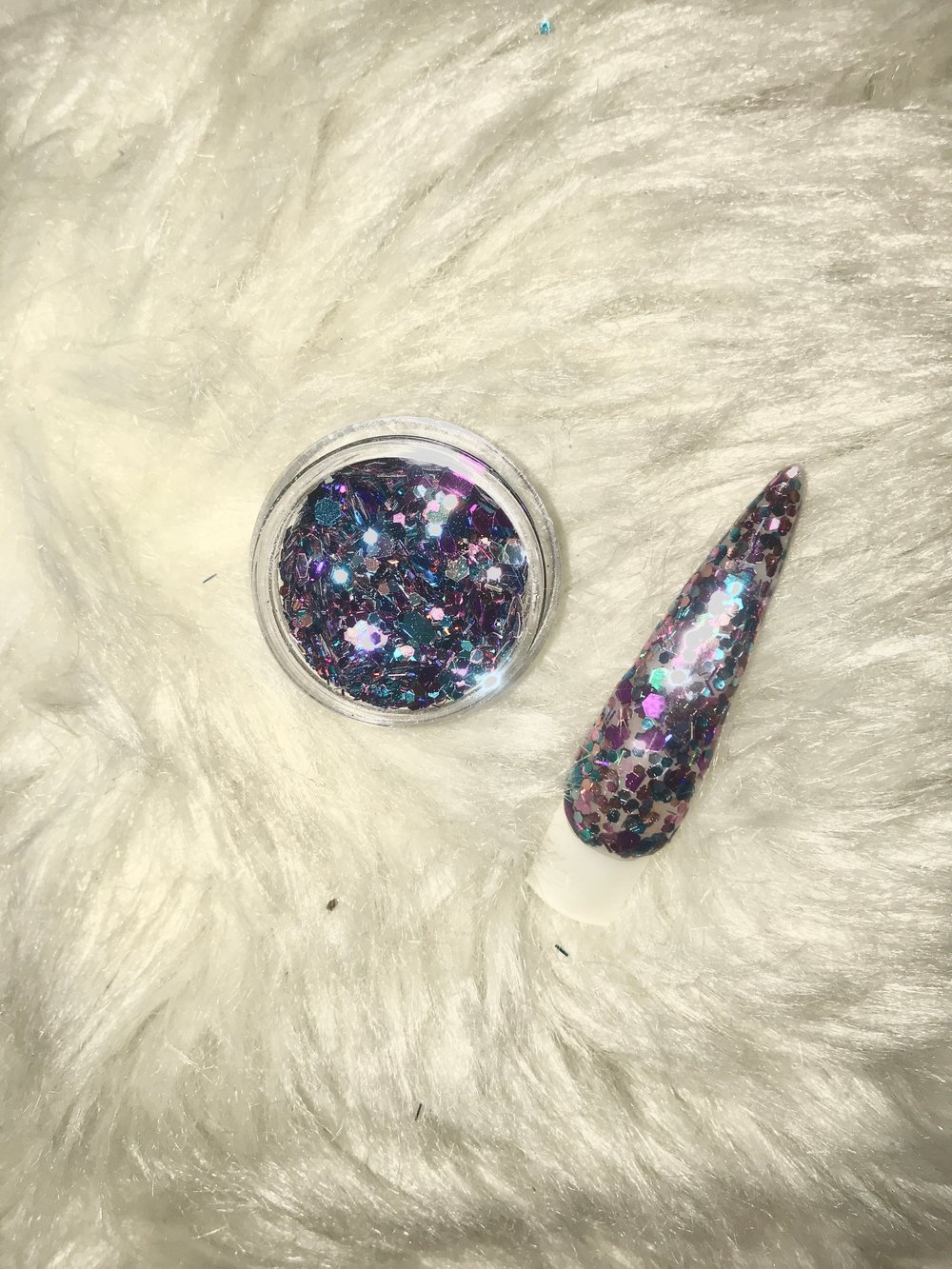 Image of Unicorn Glitter pot