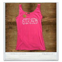 Image 1 of Ladies - Kernowfornia SOUL: Vest top (Black, white or pink)