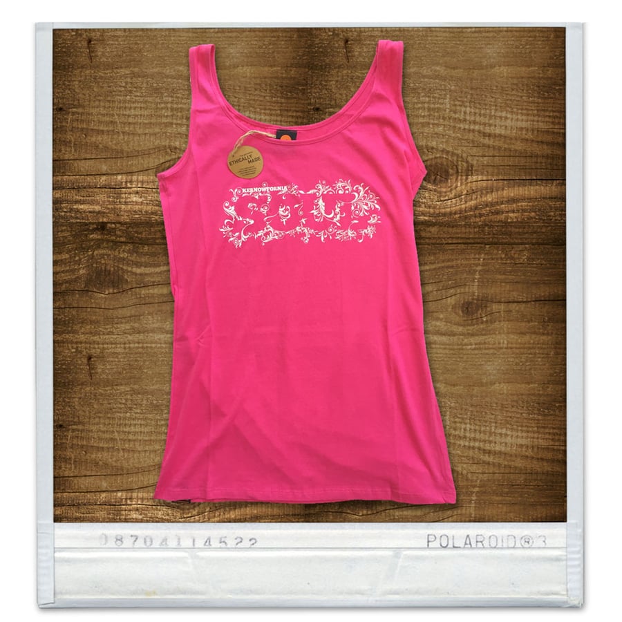 Image of Ladies - Kernowfornia SOUL: Vest top (Black, white or pink)