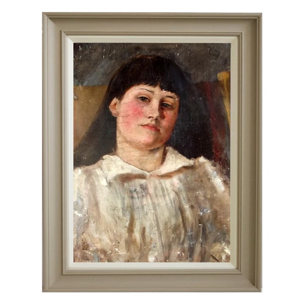 Image of 1890, Portrait of a Young Girl