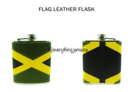 Image 3 of Jamaican and OneLove Rasta Flask 