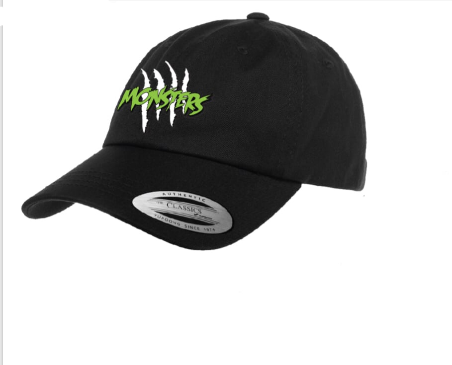 Image of MONSTERS Green Logo Dad Hat