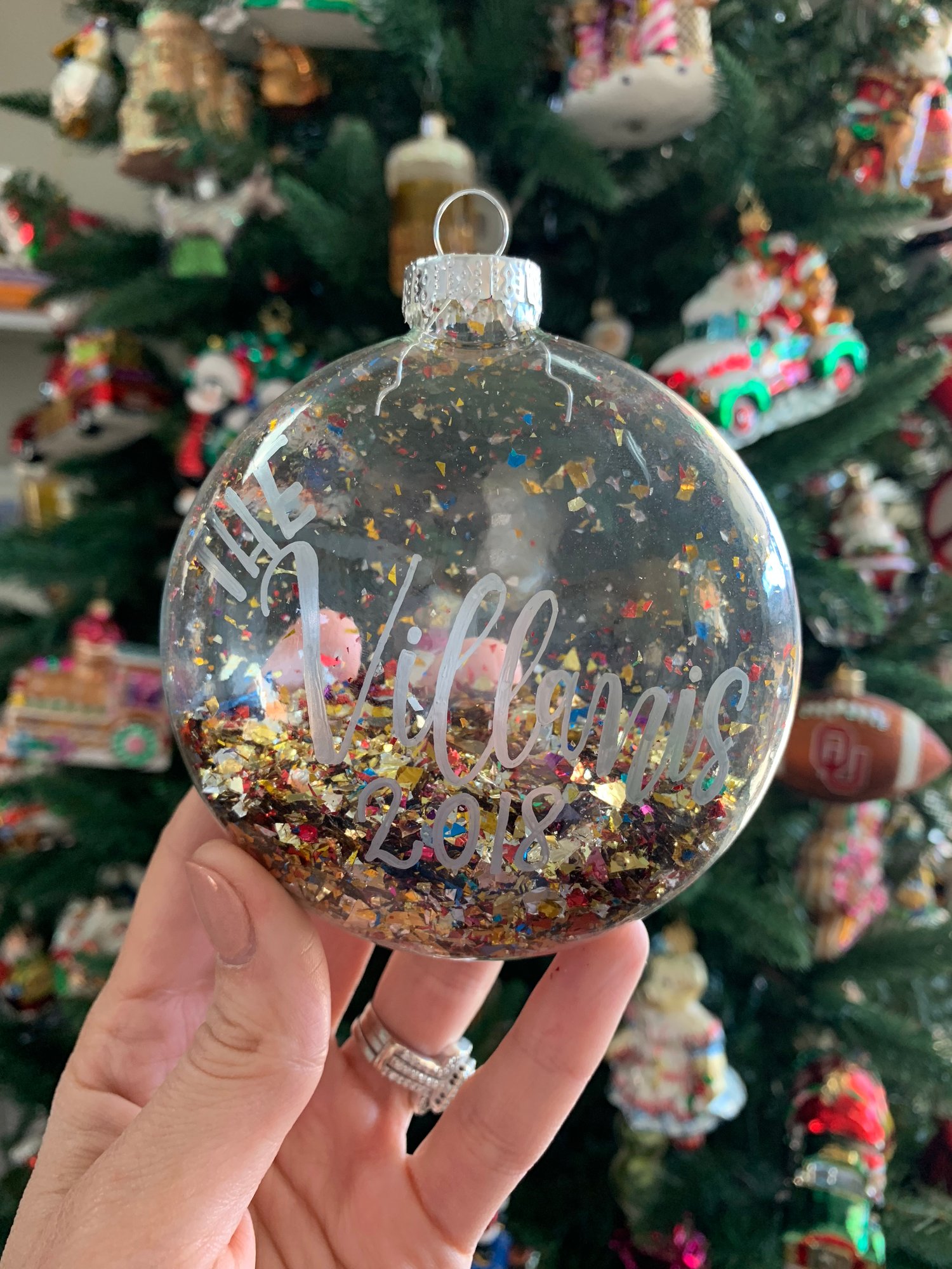 Image of Custom glass ornaments