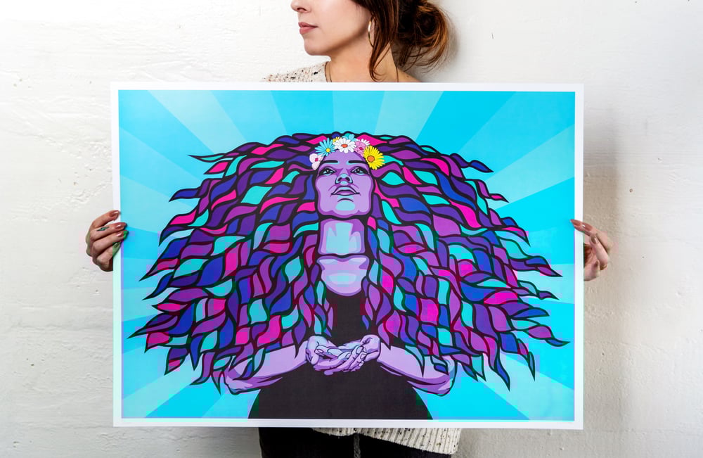 Image of GODDESS ART PRINT | Profits go to Planned Parenthood