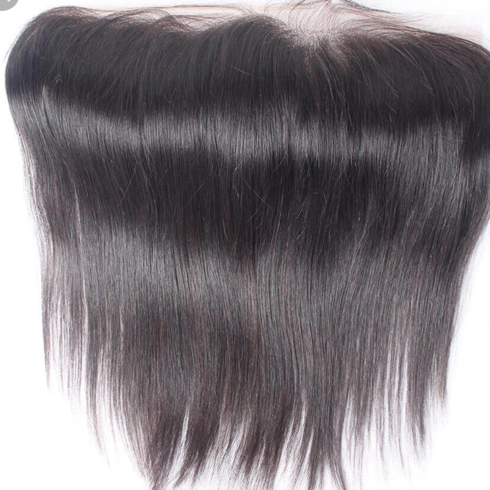 Image of Brazilian Straight 13x4 Frontal 12A