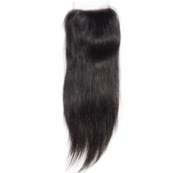 Image of Brazilian Straight  4xx4 Closure