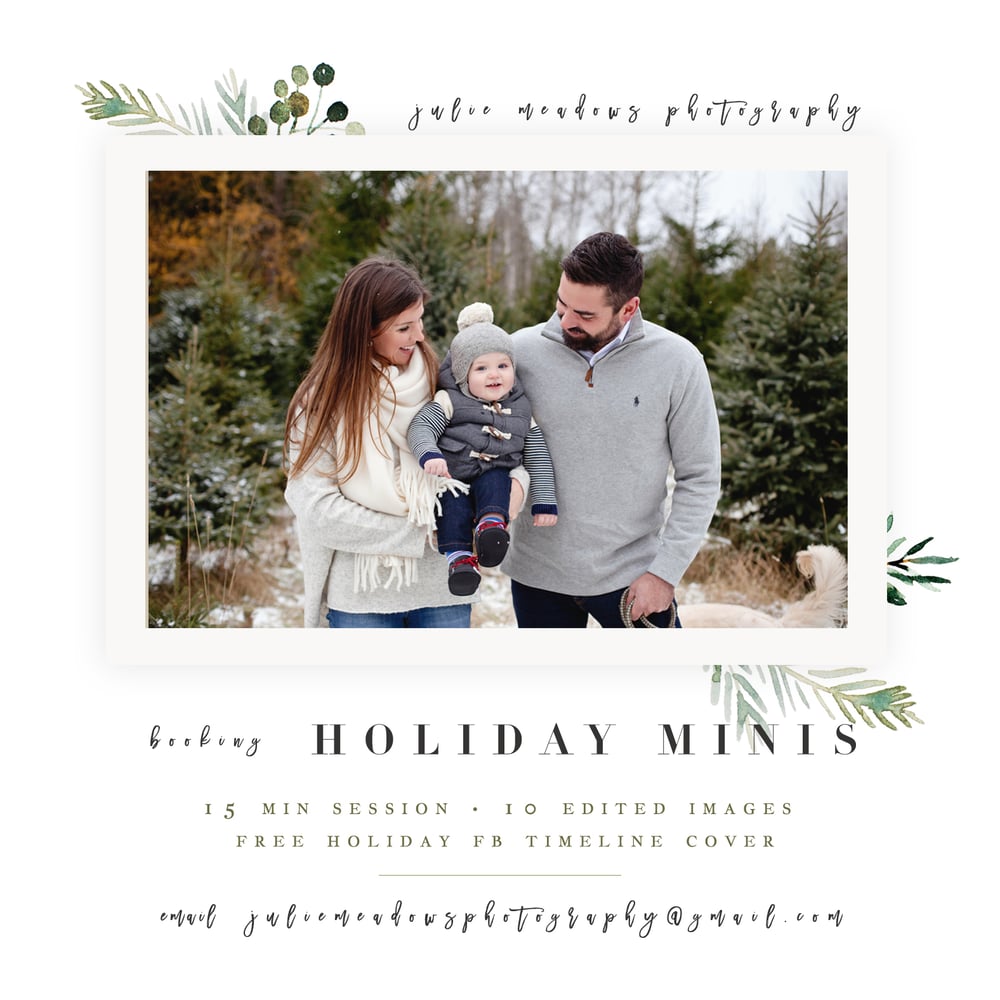 Image of *OUTDOOR* Holiday Mini Sessions
