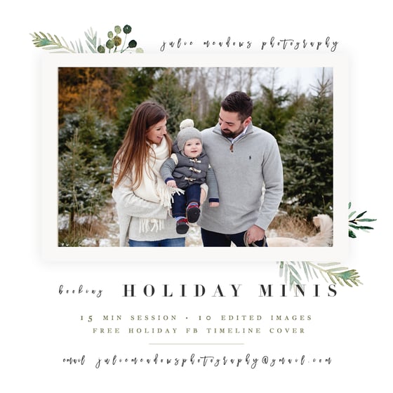 Image of *OUTDOOR* Holiday Mini Sessions