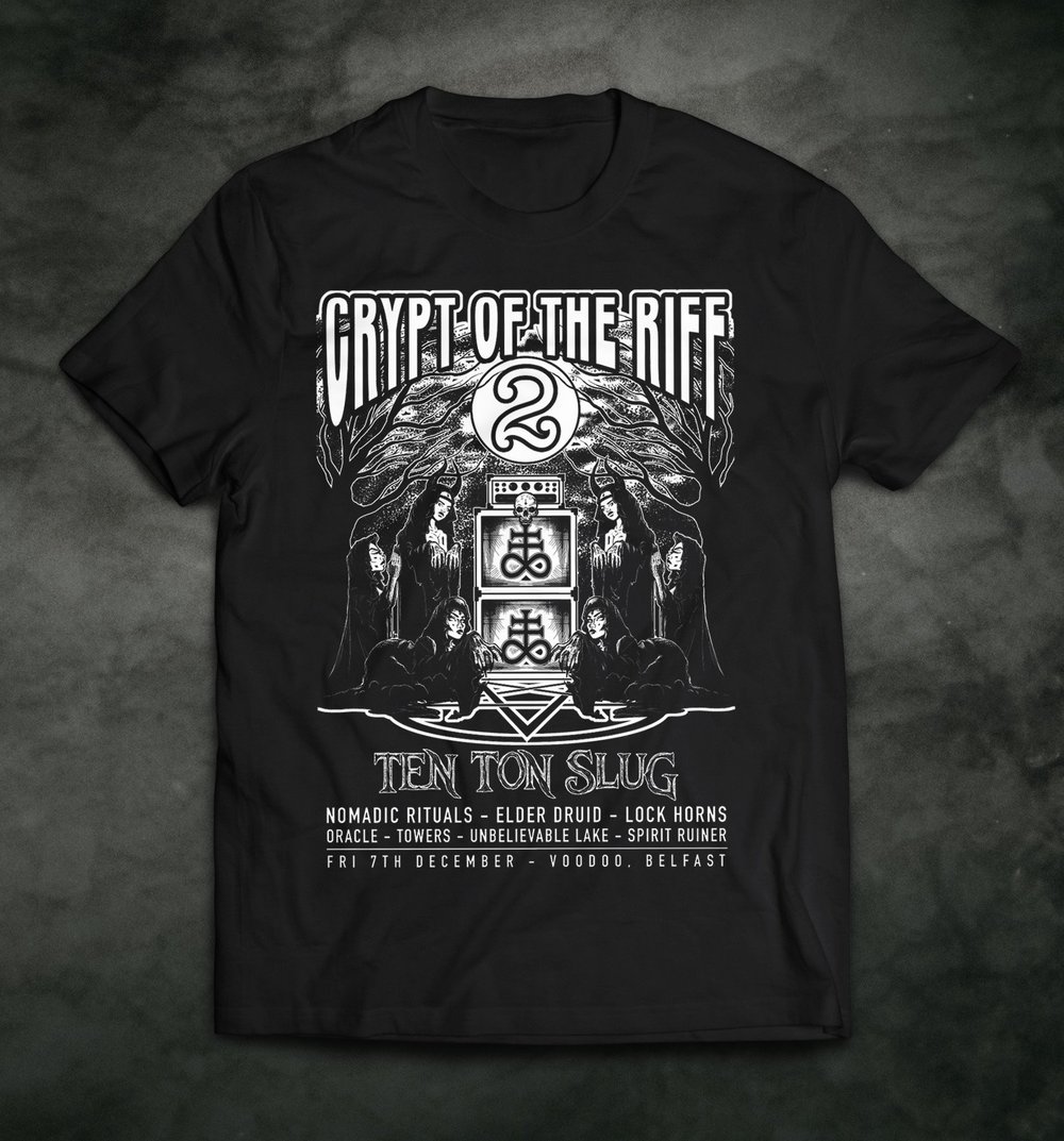 Image of Crypt of the Riff Vol. 2 T-shirt 