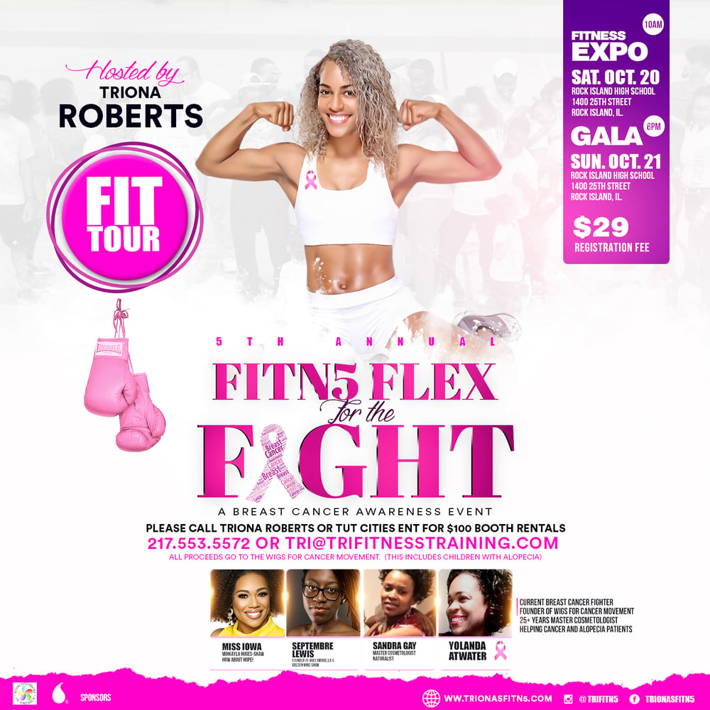 Image of Fitn5 Flex 4 The Fight Fit Tour Ticket