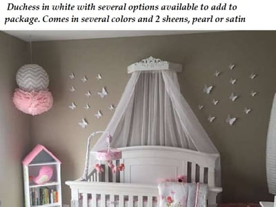 Image of Duchess bed crown