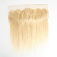 613 Russian Blonde Straight Frontal 13"x4"